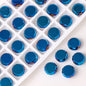 Electroplated Flat Disc Glass Beads 12 14mm Smooth Plating 30pcs 10