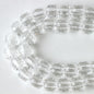 Faceted Glass Beads 8mm Plating Large Hole Mixed Colors 50pcs 6