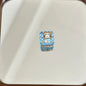 Square Acrylic Beads 14mm McDonald's Puppy Series Colorful 10pcs 4