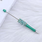 Beadable Pens with Pearl Rhinestone Decorations Colorful 17