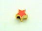 Star Enamel Acrylic Beads 13mm Large Hole Glossy Colors 50pcs 9