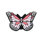 Silicone Focal Beads Butterfly Colorful Vibrant Design 20pcs 2