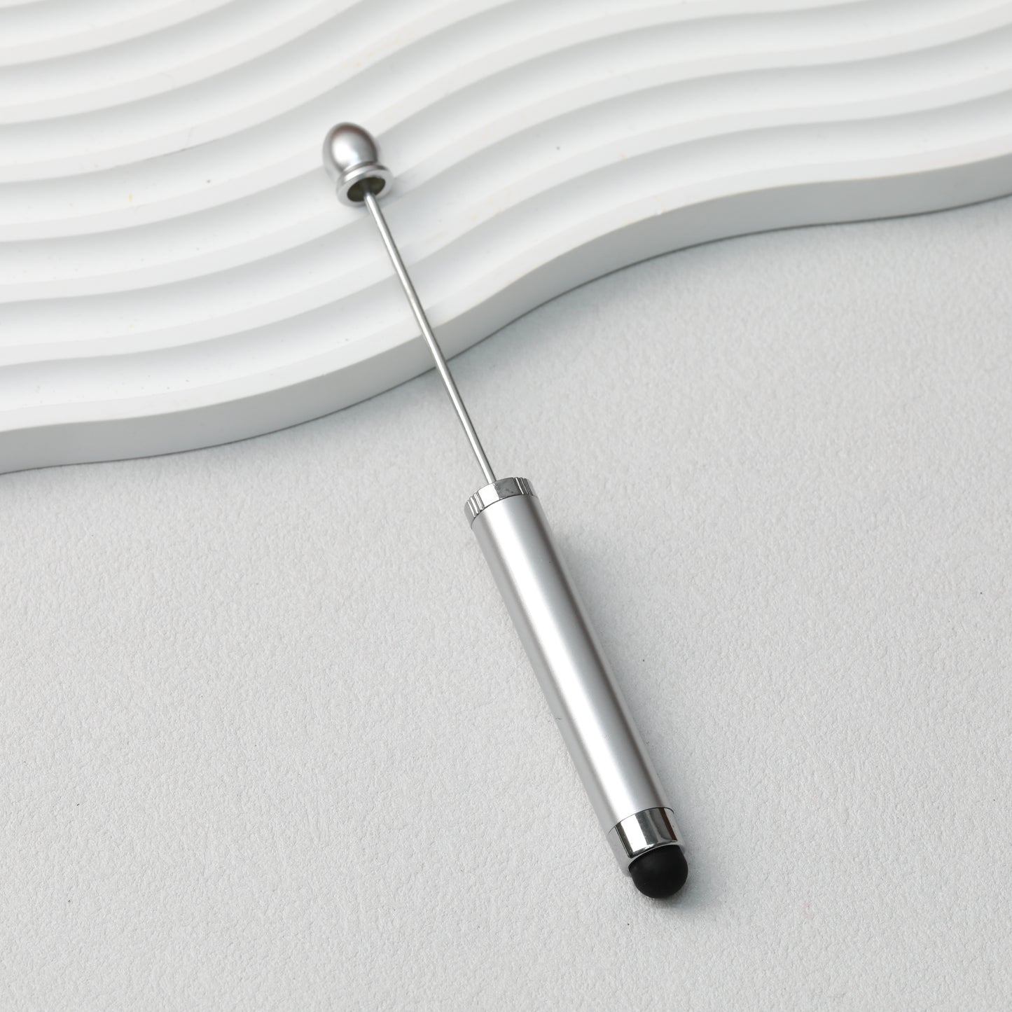 Beadable Stylus Pen Plastic Multi Color 3 in 1 Function
