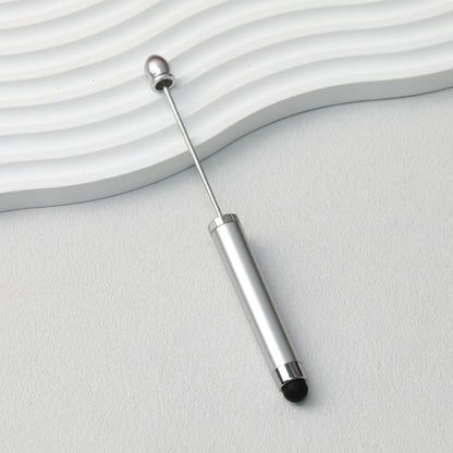 Beadable Stylus Pen Plastic Multi Color 3 in 1 Function