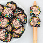 Autumn Leaves Pumpkin Please Silicone Focal Beads 20Pcs 