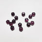 Czech Glass Beads Pumpkin 10mm Glossy Orange Gold 100pcs 7