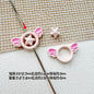 Wand Metal Beads Painted Anime Style Alloy 10pcs 7