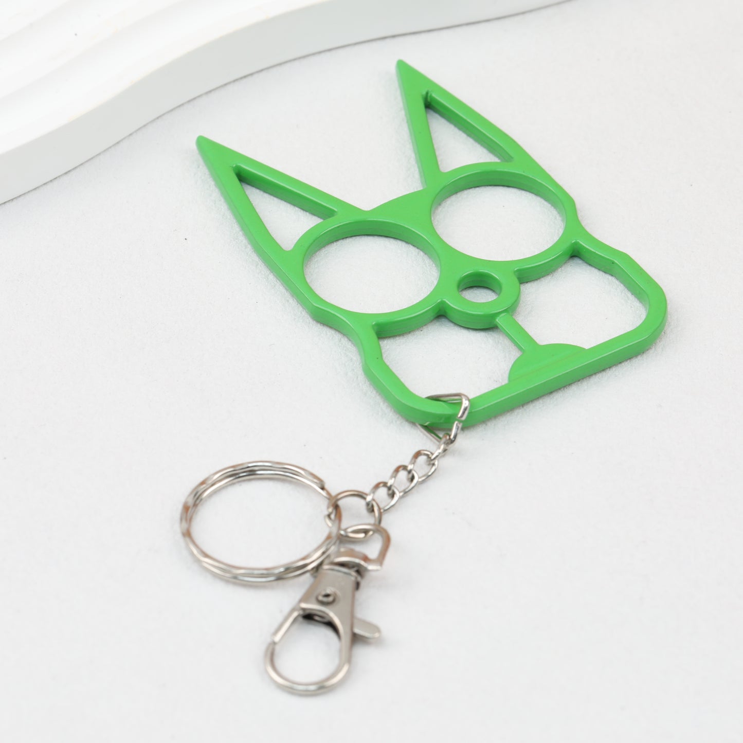 Self Defense Keychain Zinc Alloy Dual Pointed Multi Functional