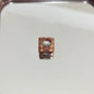 Hello Kitty Printed Acrylic Square Beads 14mm Chestnut Theme 10pcs 3