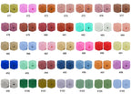 Hexagon 17mm Silicone Beads Multi Color Solid Design 50pcs 4