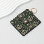 PU Card Holder Keychain Multi Patterned