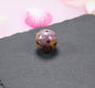 Vintage Phoenix Eye Lampwork Glass Beads 20mm Round 10pcs 14