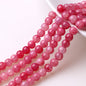 Crackle Round Glass Beads 8mm Multicolor Textured Finish 100pcs 14