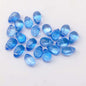 Transparent Czech Glass Teardrop Glass Beads 6 9mm 1000pcs 14