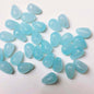 Transparent Czech Glass Teardrop Glass Beads 6 9mm 1000pcs 15