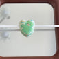 Cartoon Zoo Series Heart Acrylic Beads 25mm Pastel Colors 10pcs 7