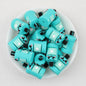 Silicone 3D Blue Mouthwash Bottle Focal Beads 20pcs