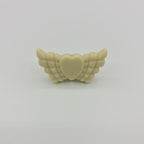 Wing Silicone Beads Mixed Colors 20pcs 36