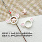 Wand Metal Beads Painted Anime Style Alloy 10pcs 6