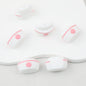 3D Colorful 3D Nurse Cap Silicone Focal Beads 20 Pcs - Pink