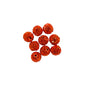 Clay Round Rhinestone Beads 8mm Multicolor Sparkle 50pcs