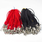 Polyester Iron Aluminum Phone Strap 58mm Colorful 100pcs 4