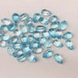 Transparent Czech Glass Teardrop Glass Beads 6 9mm 1000pcs 12
