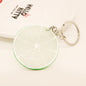Resin Fruit Keychain Colorful Lemon Sweet Potato Strawberry Charm 9