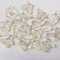 Czech Glass Beads Butterfly 15mm Amethyst Textured Wings 100pcs 10