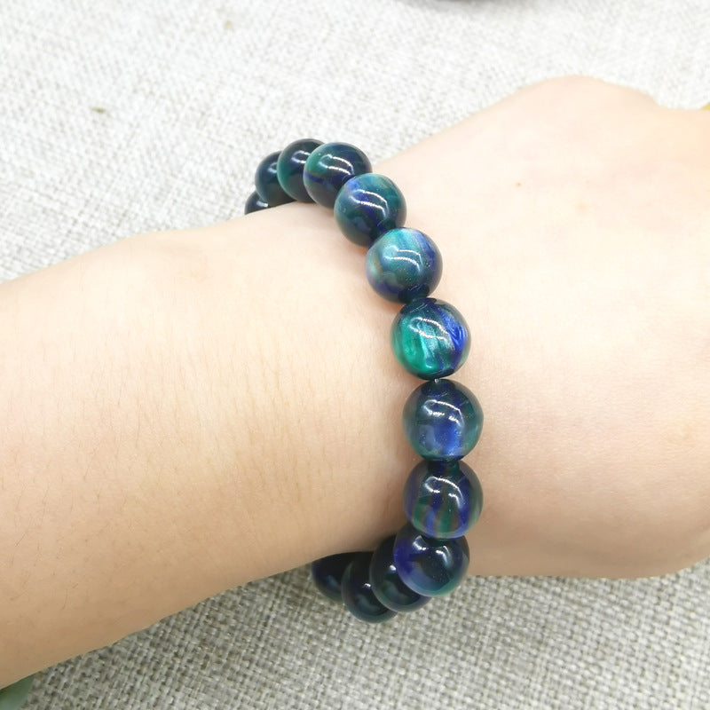 Aurora Gradient Resin Beads 6-12mm Swirl Teal Blue Gold 50pcs 3
