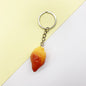 Resin Fruit Keychain Colorful Lemon Sweet Potato Strawberry Charm 7