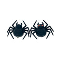 Silicone 3D Focal Beads Spider Halloween Red Eyes Black Design
