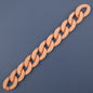Matte Colorful Acrylic Open Chain Links 23mm 100pcs 10
