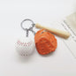 Leather Baseball Keychain Mini Glove Bat and Ball Sports Accessory 5