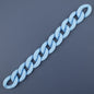 Matte Colorful Acrylic Open Chain Links 23mm 100pcs 8