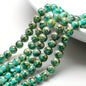 Crackle Round Glass Beads 8mm Multicolor Imitation Ceramic 200pcs 13