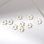 Floral Flower Shape 8mm Acrylic Spacer Beads 50pcs 6