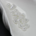 Pearl Small Bell Orchid Acrylic Beads 8*7mm Colored 100pcs 6