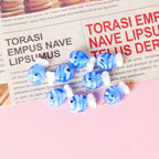 Small Fish Glass Beads 20x13mm Multi Color Glossy 10pcs 6
