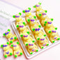 Glow Light In the Dark Little Bear Acrylic Beads 22x32mm 5pcs 5