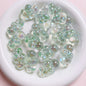 UV Finish Cloud Acrylic Beads 22x32mm Transparent Pastel 10pcs 7