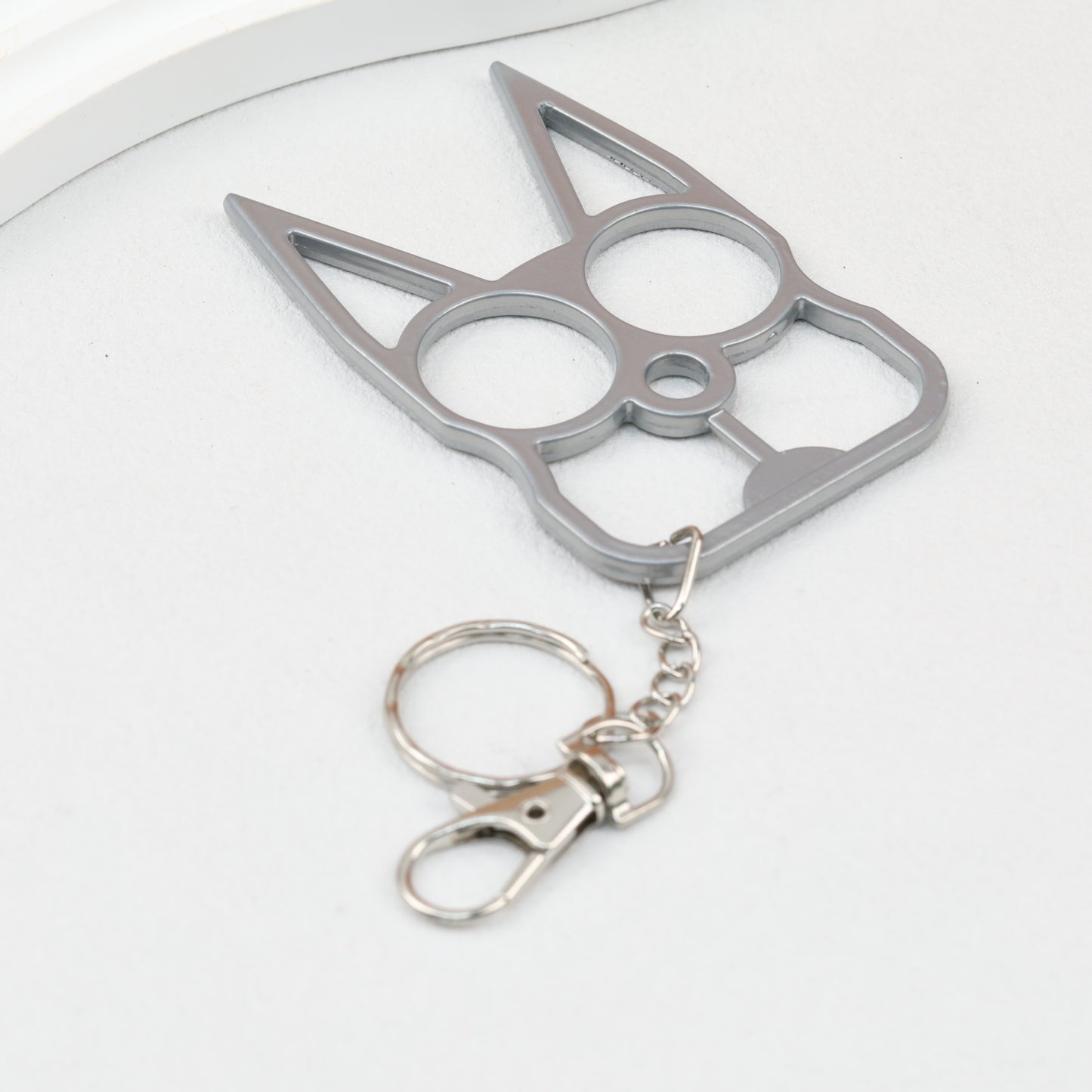 Self Defense Keychain Zinc Alloy Dual Pointed Multi Functional
