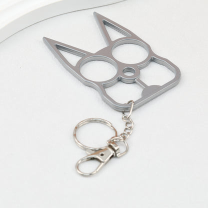 Self Defense Keychain Zinc Alloy Dual Pointed Multi Functional