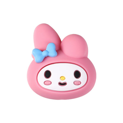 Silicone 3D Focal Beads Sanrio Avatar Smiling Faces Mixed Set 20pcs 16