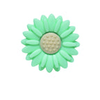Silicone Focal Beads Daisy Sunflower Round Layout 20pcs 7