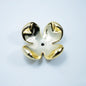Imitation Shell Flower Acrylic Beads 23-40mm Golden Shine 50pcs 5