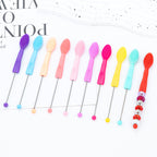 Beadable Lip Scrub Brushes Multi-functional