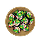 Silicone Focal Beads Crown Frog Sitting Pose Hearts 20pcs 2