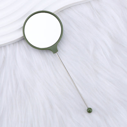 Beadable Mirrors Mini Handheld Round