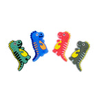 Silicone Focal Beads Dinosaur Yellow Belly Accent 20pcs